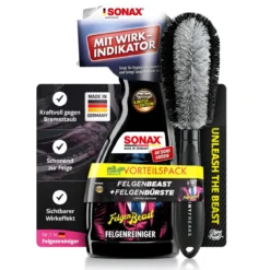 SONAX Felgenreiniger Set FelgenBeast 500ml + Felgenbürste (2-teilig)