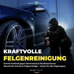 SONAX Felgenreiniger Set FelgenBeast 500ml + Felgenbürste (2-teilig)
