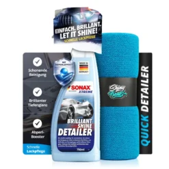 SONAX XTREME Versiegelungsset BrilliantShine Detailer + Tuch (2-teilig)