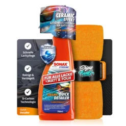 SONAX XTREME Versiegelungsset Ceramic QuickDetailer + Tuch (2-teilig)