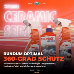 SONAX XTREME Versiegelungsset Ceramic + Shampoo + Zubehör (7-teilig)