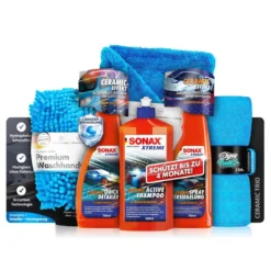 SONAX XTREME Versiegelungsset Ceramic + Shampoo + Zubehör (7-teilig)