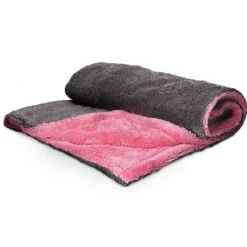 Stjarnagloss Törstig V2 70×70 Mikrofasertuch rosa/grau