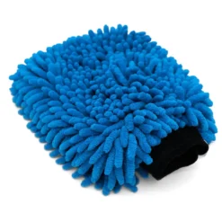 The Collection Chenille Mitt Waschhandschuh petrol