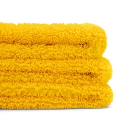 The Collection Dual Pile Mikrofasertuch 420GSM 40×40 gold 3Stk.