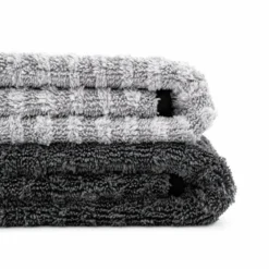 The Collection Striped Twisted Loop Trockentuch 950GSM 80×50
