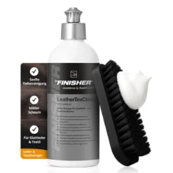 THE FINISHER by Koch Chemie Lederpflege Set LeatherTexClean + Bürste (2-teilig)