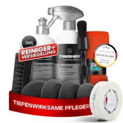 The Finisher Polsterpflege Set TexLock + Zubehör (10-teilig)
